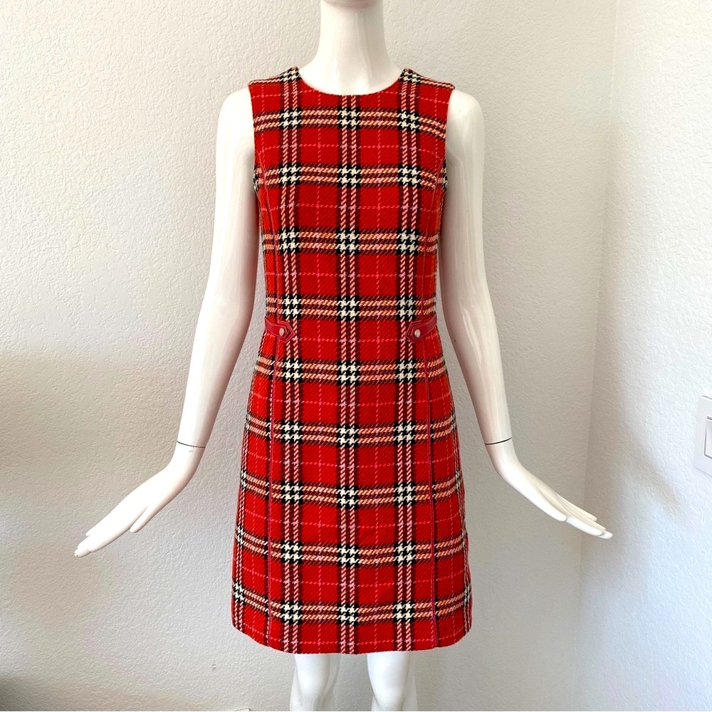 Burberry check dress